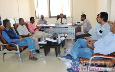 حبتور يرأس اجتماع لمجلس كلية النفط بشبوة .