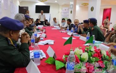 خطوات تختتم ورشة عمل امنية بشبوة