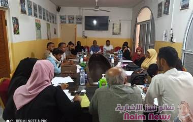 بحث تجربة عمل اللجان المجتمعية في مديرية صيرة وسبل تطوير عملها وتجسيد الشراكة المجتمعية.. -