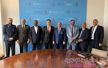 سالم سلمان الوالي يلتقي نائب المدير العام لمنظمة التجارة العالمية في جنيف