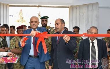 المحافظ شمسان يفتتح العيادات التخصصية بكلية الطب والعلوم الصحية بجامعة تعز 