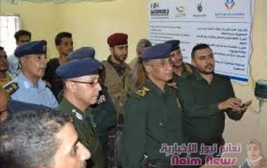 مدير عام شرطة محافظةتعز يُدشن المرحلة السابعة من مشروع التحكم المرئي*