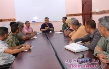 الجاوي يترأس اجتماع لجنة مراقبة وضبط الاسعار في المعلا