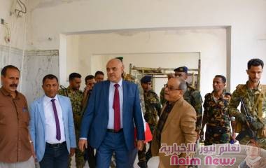 محافظ تعز يزور هيئة مستشفى الثورة العام ومركز الكلية الصناعية