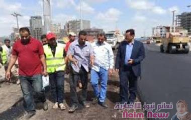 مدير عام المنصورة يحث على سرعة إنجاز مشروع إعادة تأهيل وسفلتة شارع التسعين*