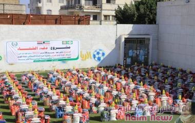 جمعية الحكمة فرع تعز تنفذ مشروع دفء الشتاء