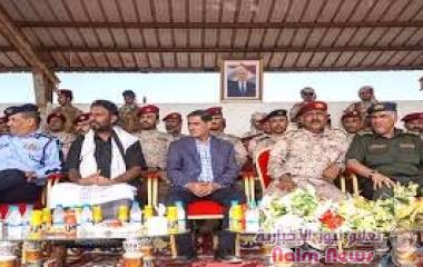 نائب رئيس مجلس القيادة الرئاسي البحسني يدشن أسبوع المرور العربي بالمكلا