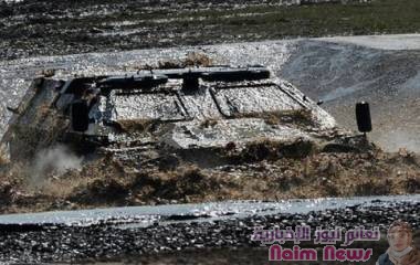 مدرعة روسية لقوات الحدود تشارك في العملية العسكرية بأوكرانيا