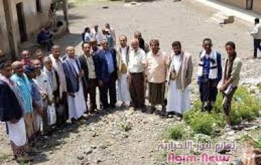 وتدشين البدء بأنشاء وبناء مدرسة ثانوية نمؤذجيةجديدة بعزلة بلاد الوافي جبل حبشي