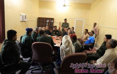 وكيل وزارة الداخلية يطلع على الاستعدادات لاستئناف العمل بديوان الوزارة بعدن  