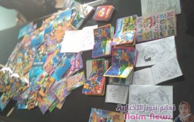 مكتب الصناعة والتجارة تعز يحرز ويسحب كميات من المستلزمات المدرسية المخله بالأداب 