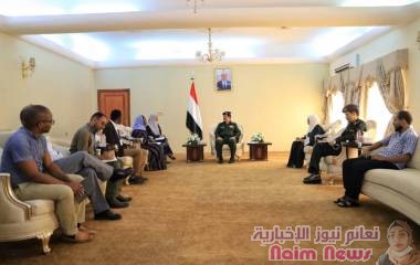 وزير الداخلية يبحث أوجه التعاون المشترك مع برنامج الغذاء العالمي