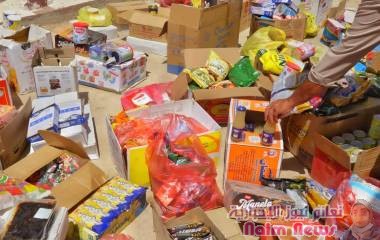 اتلاف 4 طن من الاغذية الفاسدة بشبوة .