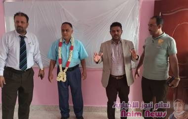 بتكلفة ( 80 ) مليون ريال.. *مدير عام الشيخ عثمان يفتتح مشروع بناء ( 4 ) فصول إضافية بمدرسة منير مبارك بمنطقة الكود العثماني*