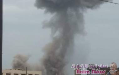 انفجارات تهز قاعدة العند