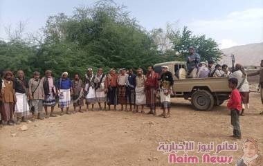 نجاح مساعي الوكيل سالم باعوضه واخوانه  في ابرام صلح بين المشايخ آل باشافعي .