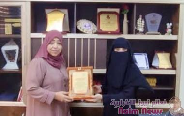 عدن/مؤسسة الحياة للتدخل المبكر تكرم الدكتورة نجوى فضل 