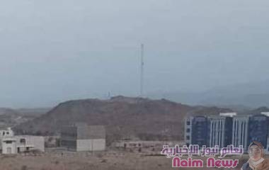 اختفاء برج الإتصالات الواقع على تبة الارسال