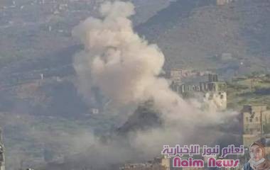 مليشيا الحوثي تقصف قرية الدمينة