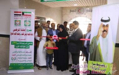 جمعية الحكمة - فرع تعز تدشن المرحلة الثانية لمشروع إعانة المرضى (دعامات الحياة وعمليات القلب المفتوح) 