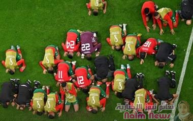 فوز المغرب على اسبانيا كاس العالم