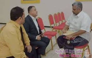 أمين عام محلي أبين يناقش مع مدير عام مديرية مودية تفعيل دور القضاء في المديرية