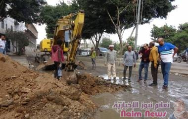 تدشين العمل المجاري لامتداد منطقة عمد الى جولة نادي الصقر بدعم شمسان 