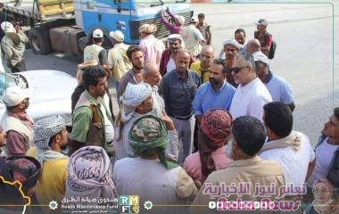 انطلاق حملة التوعية بتطبيق قانون الاوزان والأبعاد الكلية بعدن 