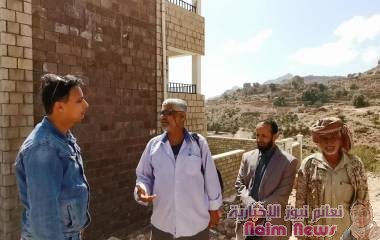 الإعلامي سمير السروري في في زيارة إلى مديرية جحاف 