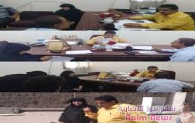 مدير عام مستشفى الأمراض النفسية يستقبل* *مدير منظمة رعايةوحمايةالاطفال بعدن* 