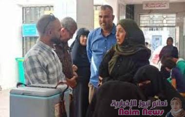 عدن.. بن جرادي يدشن حملة التحصين ضد شلل الأطفال في مجمع القطيع بصيرة