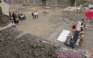 مسام نزع الالغام من مدرسة عكاد بجبل حبشي