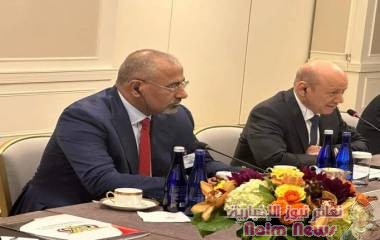 عاجل / تصريح للرئيس الزُبيدي خلال لقاء وزير الداخليه