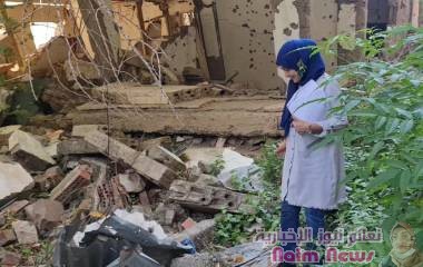 اللجنة الوطنية للتحقيق تعاين مواقع القصف الأخيرة للأحياء السكنية بمدينة تعز وتستمتع لعدد من الضحايا