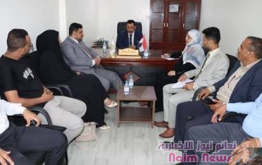 رئيس هيئة النقل البري يتفقد العمل في فرع الهيئة بمحافظة تعز