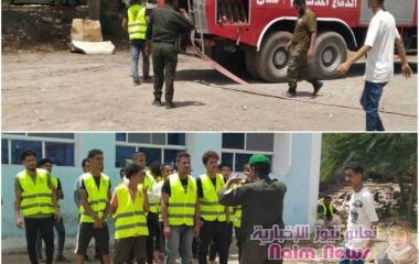 عدن.. دورة تدريبية في مجال الدفاع المدني ومجابهة الكوارث لـ 22 شابا من مديرية صيرة