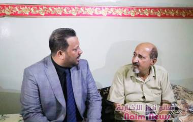 العميد السعيدي يزور أسر أول شهداء تحرير عدن ويؤكد اهتمام القيادة السياسية بأسرهم