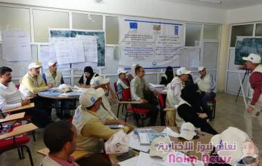 اختتام دورة تدريبية في التخطيط والتنمية الحضرية في محافظة تعزConclusion of a training course in Urban Planning and Development in Taiz