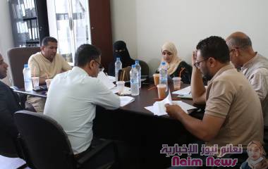 مقبنة تناقش مشروع "التحويلات النقدية للمجموعات" لتعزيز العمل الإنساني المحلي 