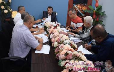 اجتماع في مديرية المعلا لمناقشة تقدم البرنامج الاستثماري لعام 2024م