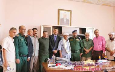 هيئة رعاية أسر الشهداء ومناضلي الثورة اليمنية تكرم وكيل وزارة الداخلية اللواء عاطف بمناسبة الذكرى الـ57 للاستقلال الوطني المجيد الـ 30 من نوفمبر