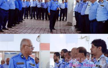 مكتب الهجرة و الجوازات بعدن يكرم الضباط والافراد المبرزين في عملهم