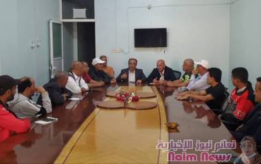 تعز.. فؤاد فاضل يلتقي فرع اتحاد كرة القدم وممثلي أندية الأندية الرياضية 