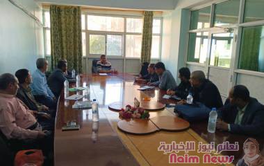 تنفيذي مقبنة يناقش خطة الاستثمار لـ 2025م 