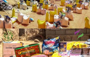 ذو النورين وصلاح جابر بن شعيل تنفدان الحملة الثانية لتوزيع السلل الغذائية للأسر الفقيرة م/ابين