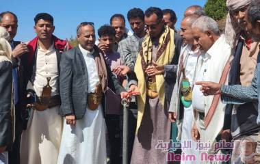 تدشّن المرحلة الثانية من مشروع مياه السوري في عميقة بصبر الموادم .